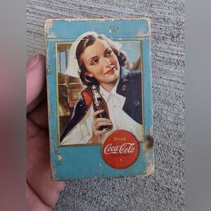 1943 Coca Cola Airplane Spotter Playing Cards WWII US Military Aircraft 52 cards